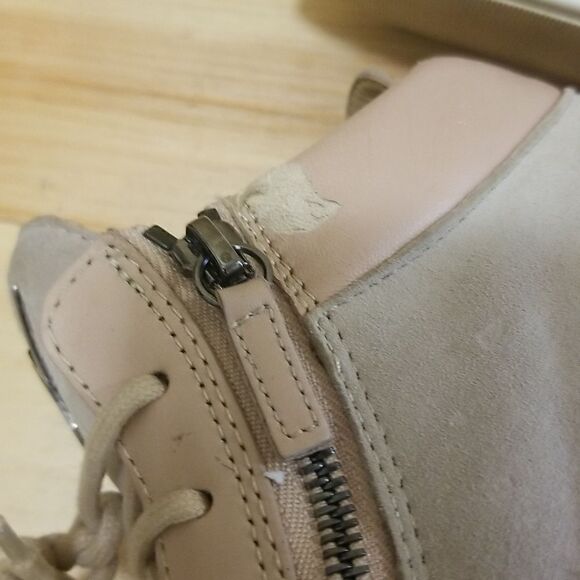 Giuseppe Zanotti Kriss Leather Hi Top Sneakers Size 7 1/2 38 EU - Preowned - Picture 5 of 9